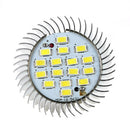 E27 7W 600LM Pure White SMD 5630 LED Spotlightt Bulb 85-265V