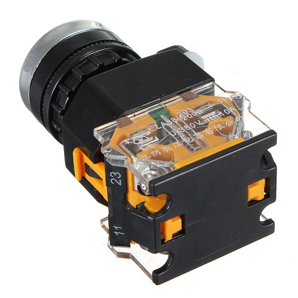 660V 10A NO NC Push Button Self-locking Press Emergency Stop Switch