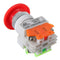 N/O N/C Emergency Stop Switch Push Button Mushroom 4 Screw Terminals