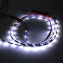 2PCs 24Inch White 30 LED Side Shine Head Lights DRL Headlight Strips