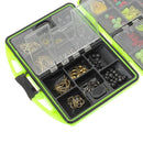 ZANLURE Assorted Fishing Tackle Hooks Swivels Fishing Accessories 1 Set