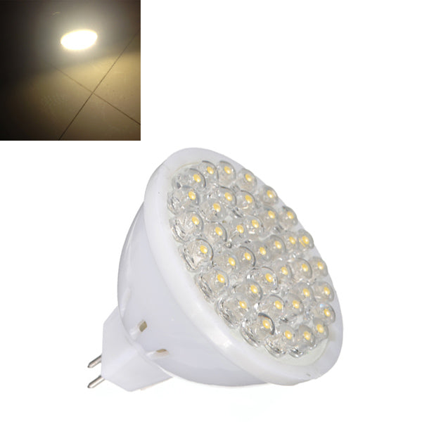 MR16 1.7W Warm White High Power 38 LED Spot Lightt Lamp Bulbs 220V