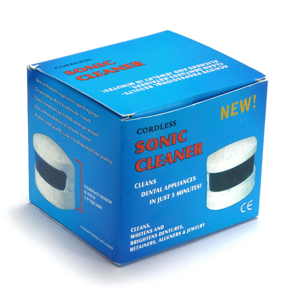 Cordless Ultrasonic Cleaner For Coins Jewelry Dentures