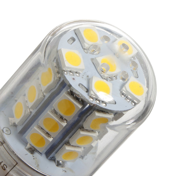 E14 5050 SMD 30 LED 3.2W Warm White 3500K Corn Bulb With Cover 220V