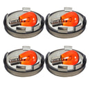 Turn Light Lenses Amber Bulbs For Harley Davidson Sportster Softail DYNA