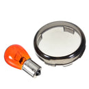 Turn Light Lenses Amber Bulbs For Harley Davidson Sportster Softail DYNA