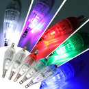 LED Mini Fishing Squid Bait Lure Light Blue Flashing