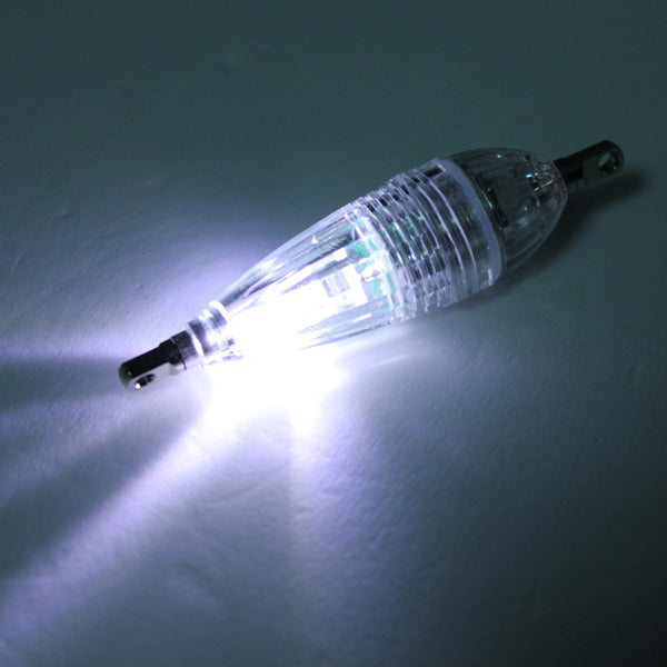 LED Mini Fishing Squid Bait Lure Light Blue Flashing