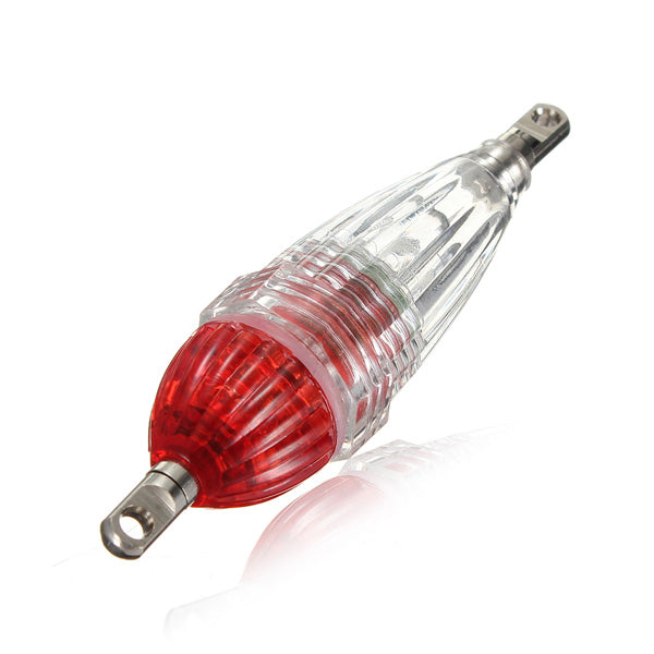 LED Mini Fishing Squid Bait Lure Light Blue Flashing