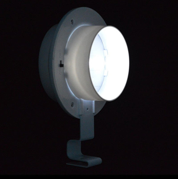 Solar Powered LED Fence Light Outdoor Garden Wall Lobby Pathway Lamp