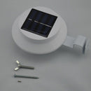 Solar Powered LED Fence Light Outdoor Garden Wall Lobby Pathway Lamp