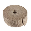 Fiber Glass Exhaust Insulator Tape High Heat Header Pipe Turbo Wrap