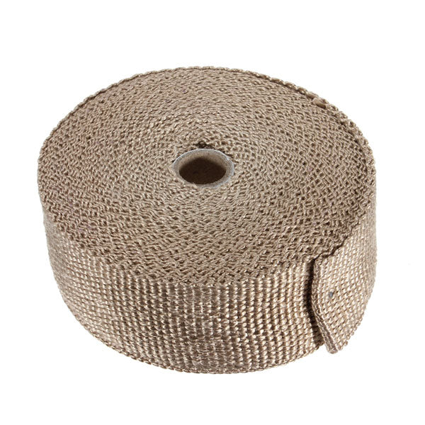 Fiber Glass Exhaust Insulator Tape High Heat Header Pipe Turbo Wrap