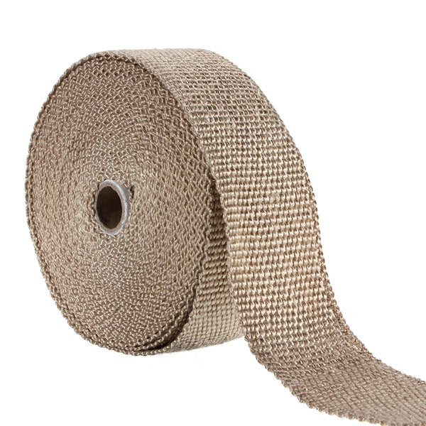 Fiber Glass Exhaust Insulator Tape High Heat Header Pipe Turbo Wrap