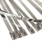 20pcs Stainless Steel Exhaust Insulating Fiber Glass Wrap Pipe Tie