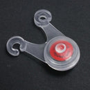 Bike Bicycle Cushion Soft Silicone Spoke Light LED Taillight 4 Colors