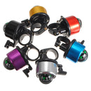 Bike Equipment 2 in 1 Multifunction Mini Aluminum Alloy Compass Bell
