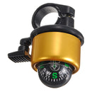 Bike Equipment 2 in 1 Multifunction Mini Aluminum Alloy Compass Bell