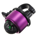 Bike Equipment 2 in 1 Multifunction Mini Aluminum Alloy Compass Bell