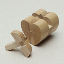 Heart Style YX827 Wooden Brain Teaser Puzzle Game Toy