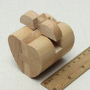 Heart Style YX827 Wooden Brain Teaser Puzzle Game Toy
