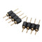 10X 4pin Male Connector For RGB 5050/3528 LED Strip Light Connect