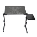 Folding Table Stand for Notebook Laptop with Mouse Holder