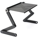 Folding Table Stand for Notebook Laptop with Mouse Holder