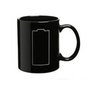 Magic Battery Morph Porcelain Temperature Color Changing Mug Cup