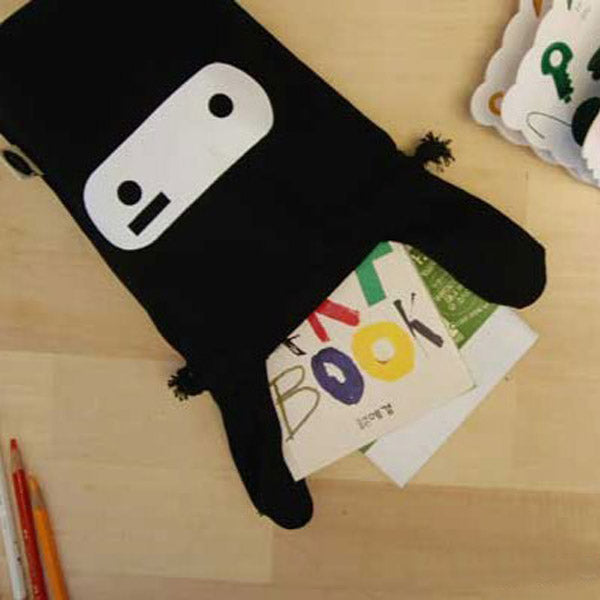 Mini Cute Ninja Rabbit Storage Bag Case Pouch 34 x 21cm