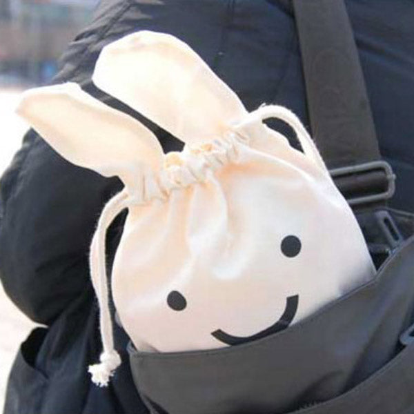 Mini Cute Ninja Rabbit Storage Bag Case Pouch 34 x 21cm