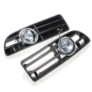 Bumper Grille Grill Driving Fog Lamp Lights for VW JETTA BORA MK4