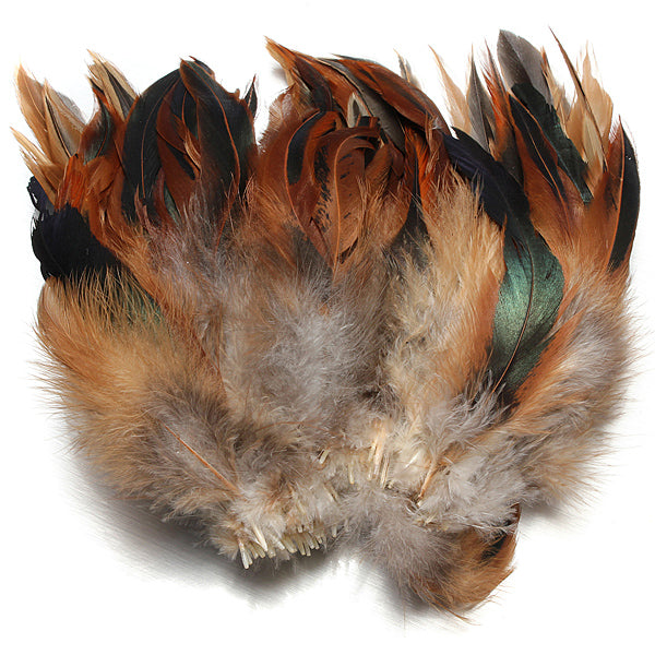 100pcs Fluffy Fashion Rooster Feather Craft DIY 6-8