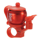 Durable Aluminum Alloy Multi-color Teapot Shaped Bicycle Bell