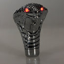 Universal Led Eyes Car Chrome Manual Gear Shift Knob Cobra Snake
