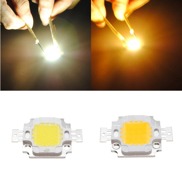 10W 900LM White/Warm White High Bright LED Light Lamp Chip DC 9-12V