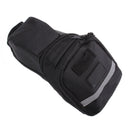 Waterproof Black Bike Saddle Bag Outdoor Cycling Back Seat Bag