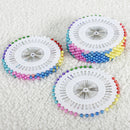 35mm 480Pcs Multicolor Round Head Sewing Pin
