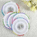 35mm 480Pcs Multicolor Round Head Sewing Pin