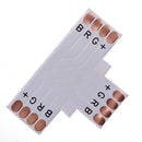 5050 RGB 4-pin LED Strip Connector Corner 10mm DC 12/24V