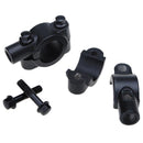Pair 8mm Motorcycle Handlebar Mirror Holders Adapter Aluminum Clamp