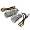 Amber 6 LED Mini Motorcycle Turn Lights Blinker Indicator