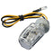 Amber 6 LED Mini Motorcycle Turn Lights Blinker Indicator