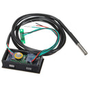 3 In 1 0.56 Inch Digital Panel DC 200V LED Digital Meter Time Temperature Voltage