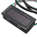 3 In 1 0.56 Inch Digital Panel DC 200V LED Digital Meter Time Temperature Voltage