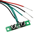 3 In 1 0.56 Inch Digital Panel DC 200V LED Digital Meter Time Temperature Voltage