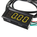 3 In 1 0.56 Inch Digital Panel DC 200V LED Digital Meter Time Temperature Voltage