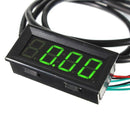 3 In 1 0.56 Inch Digital Panel DC 200V LED Digital Meter Time Temperature Voltage