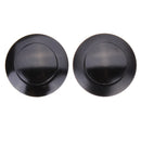 2 x Custom Black Gas Fuel Tank Flush Mount Cap For Harley Davidson