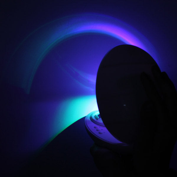Creative Rainbow Romantic Star LED Projecting Lamp Night Light